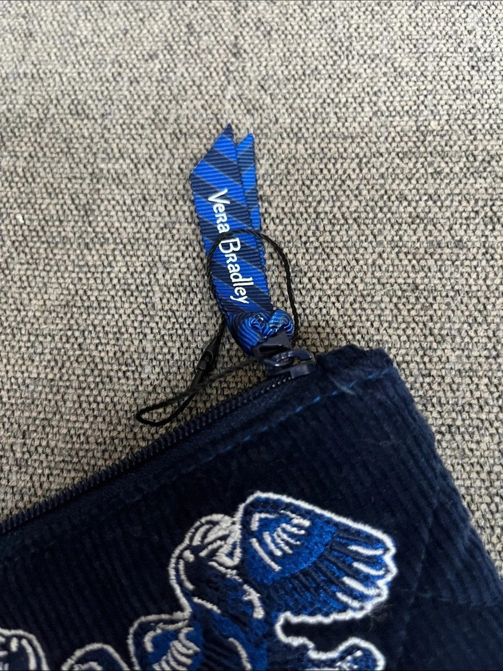 Vera Bradley Harry Potter Ravenclaw Zip Pouch Keyring